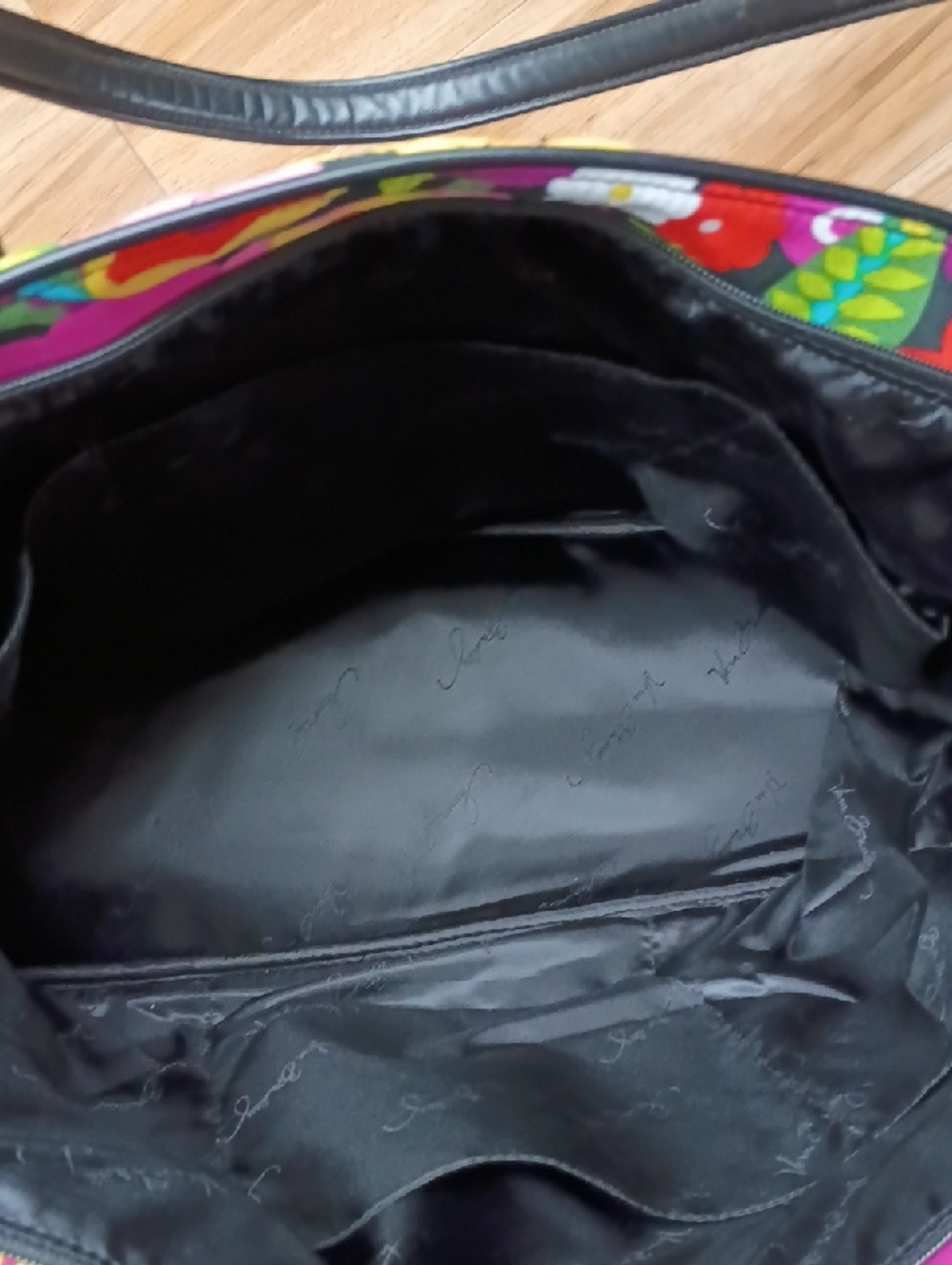 Vera Bradley Quilted Floral Tote Bag - Picture 9 of 13
